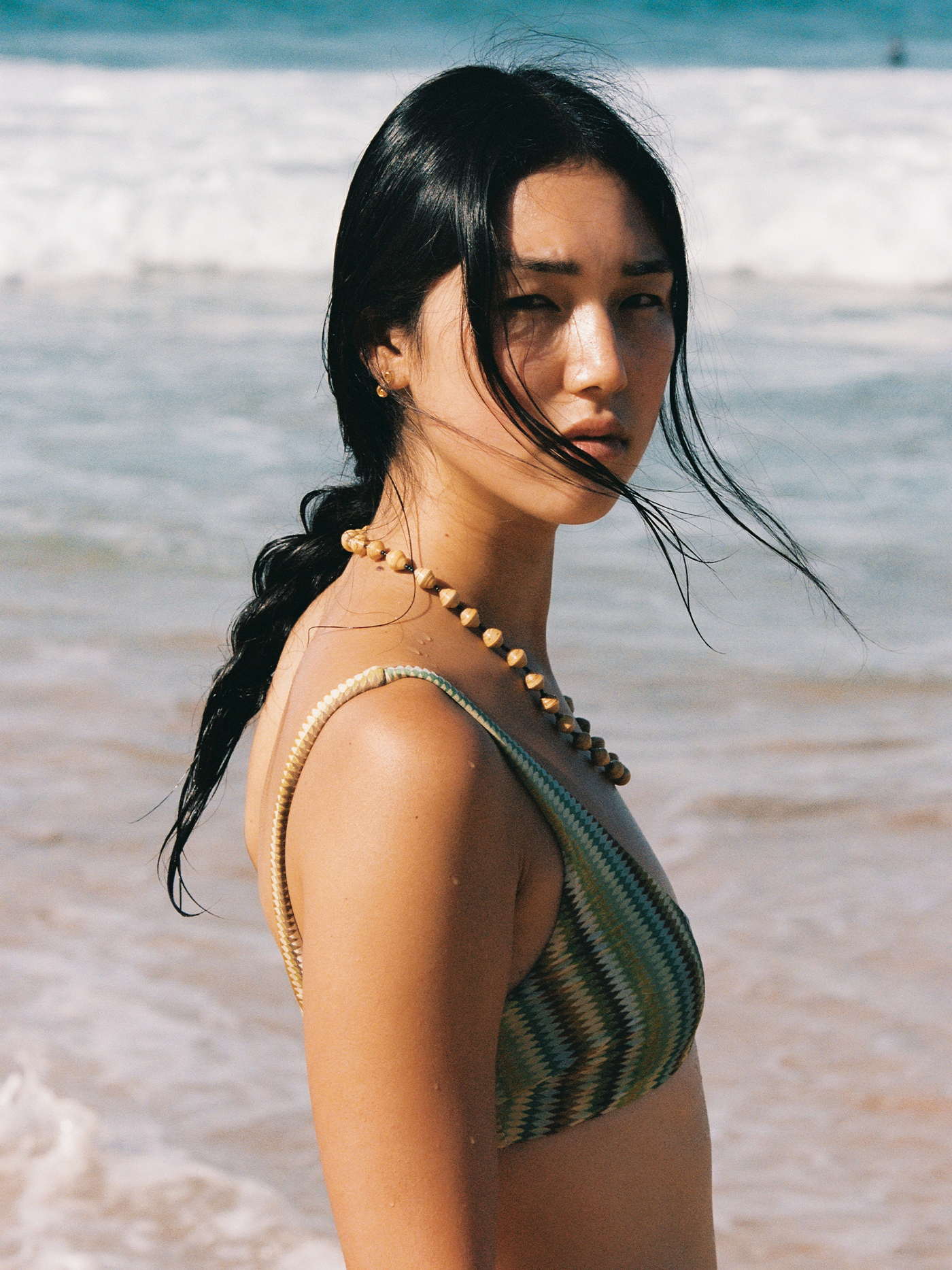 Flo Swim Top | Aurora