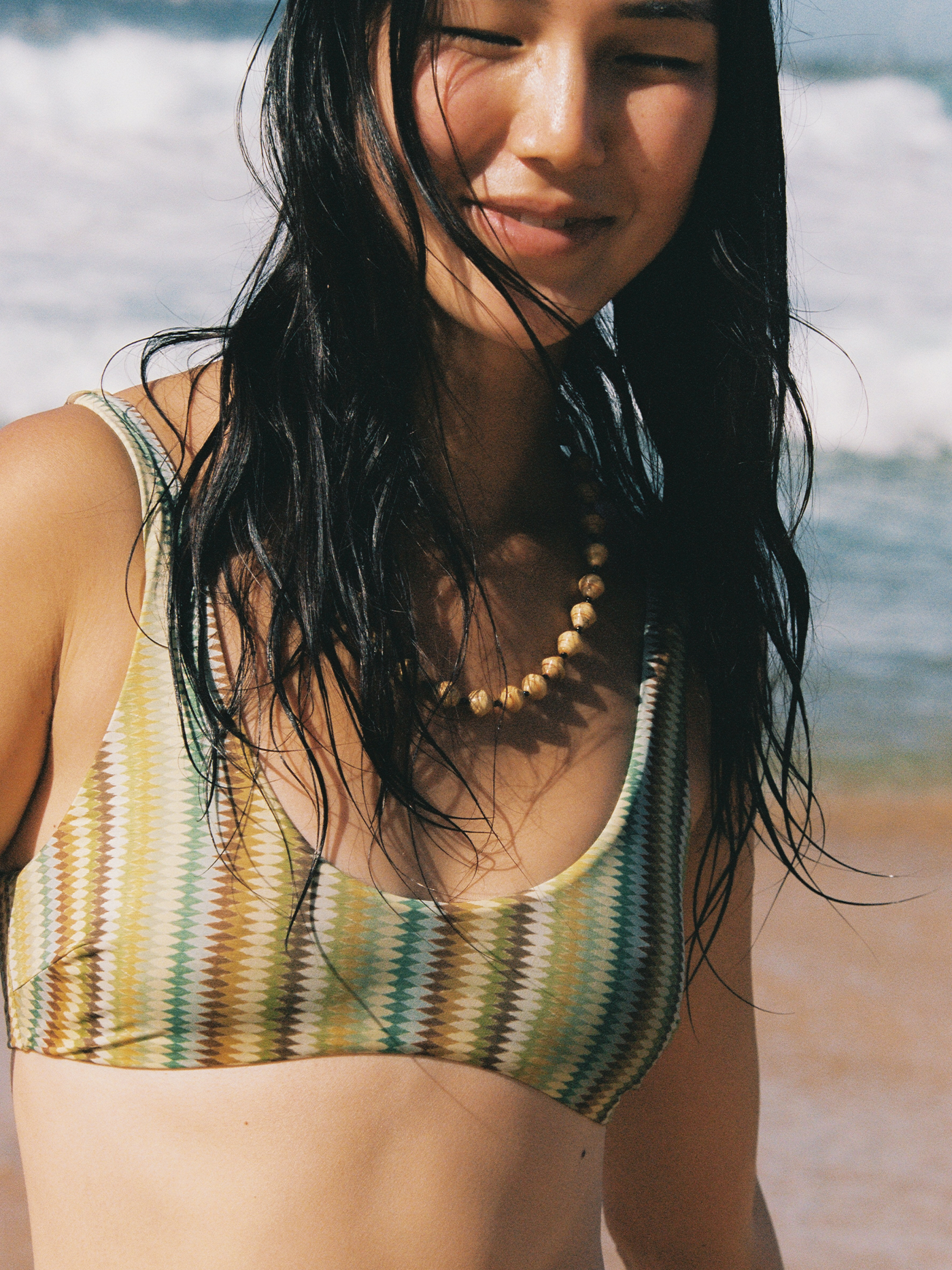 Flo Swim Top | Aurora