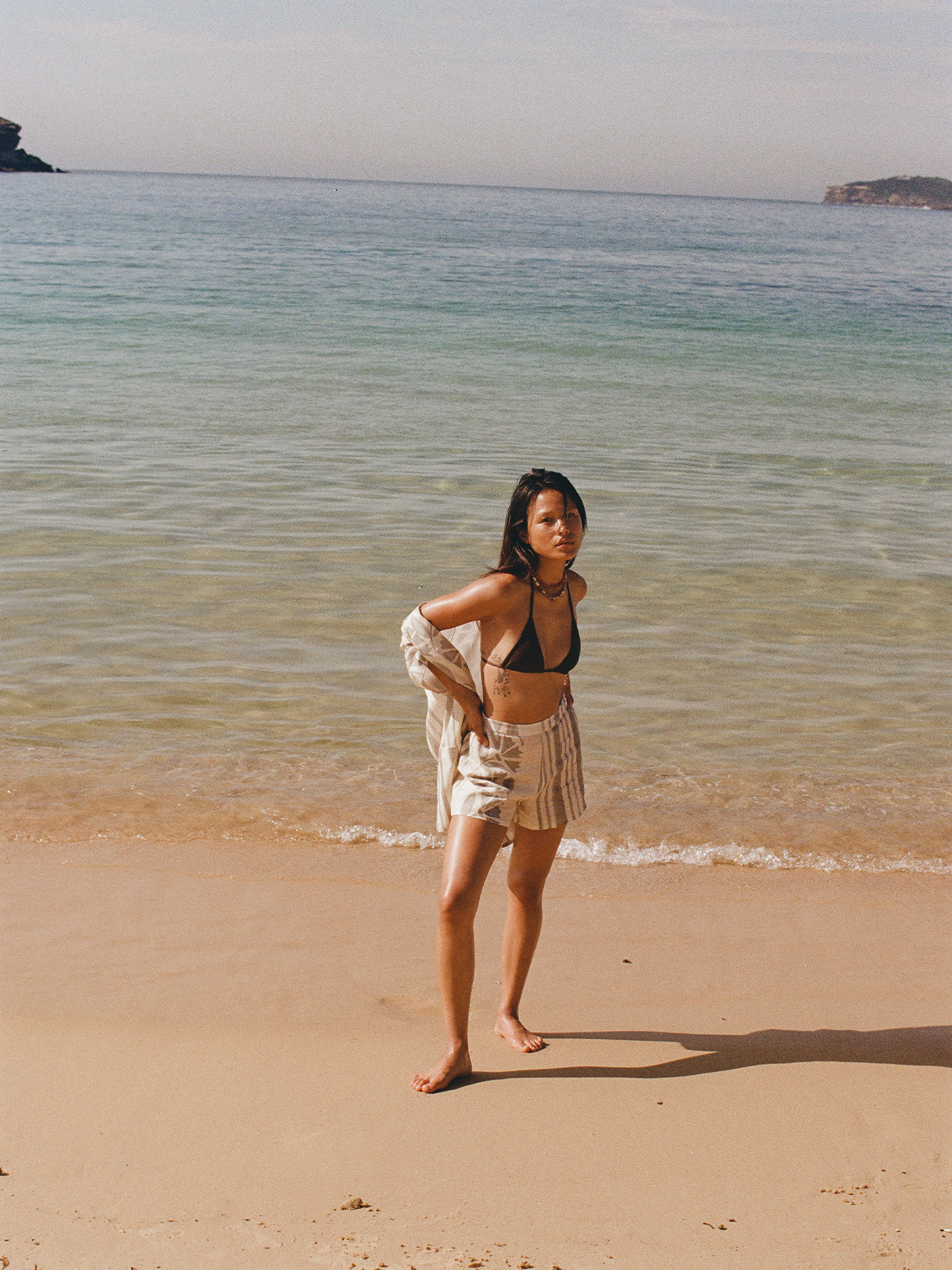 Freya Shorts | Clove Cream