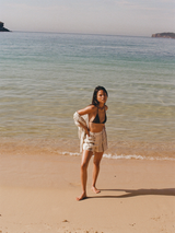 Freya Shorts | Clove Cream