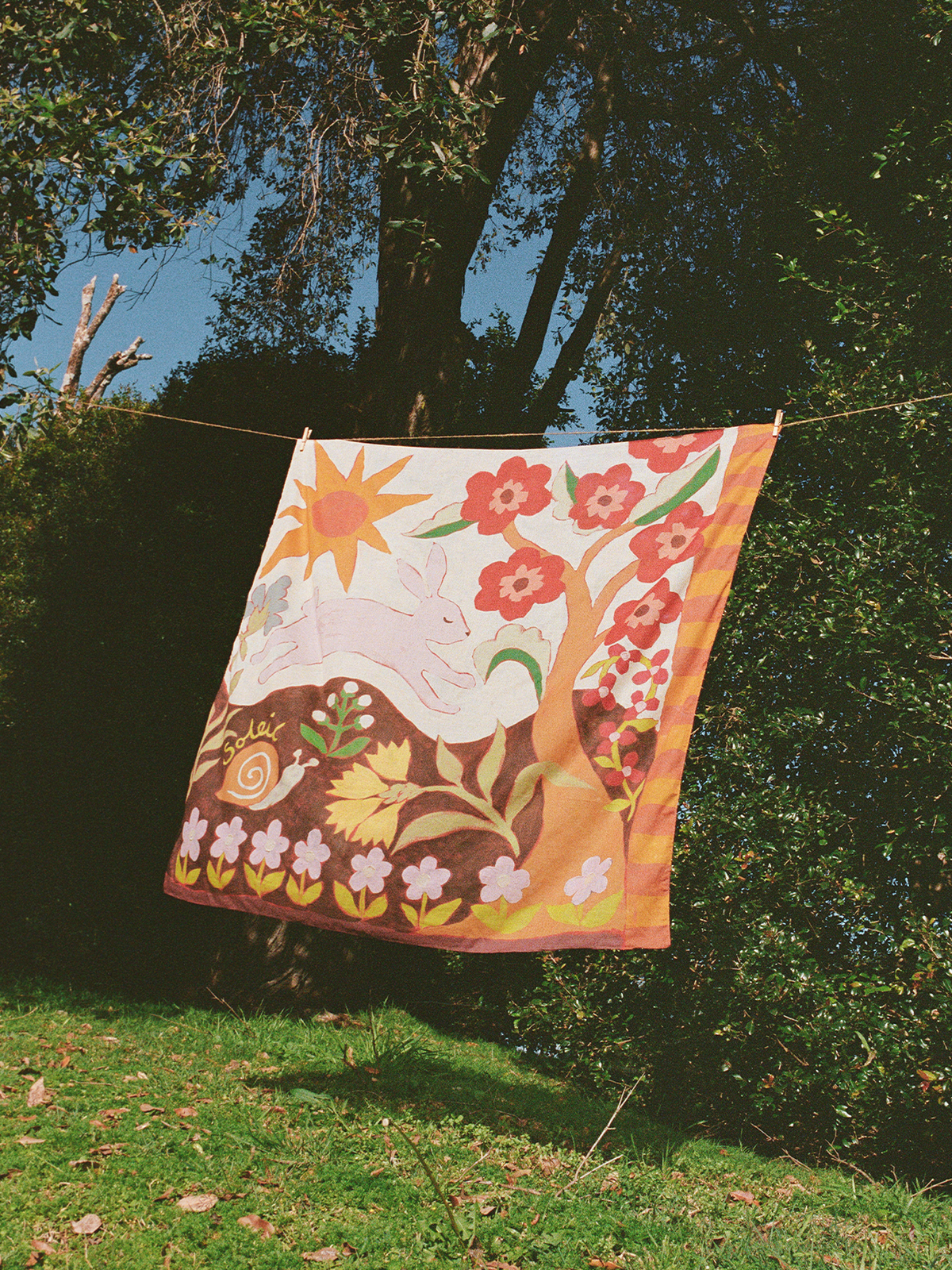 Square Pareo | Le Lapin