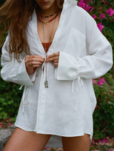 Riley Shirt | Lotus Broderie