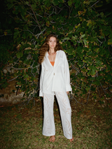 Sloane Pants | Lotus Broderie