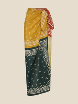 Square Pareo | Bandit Tile Silk