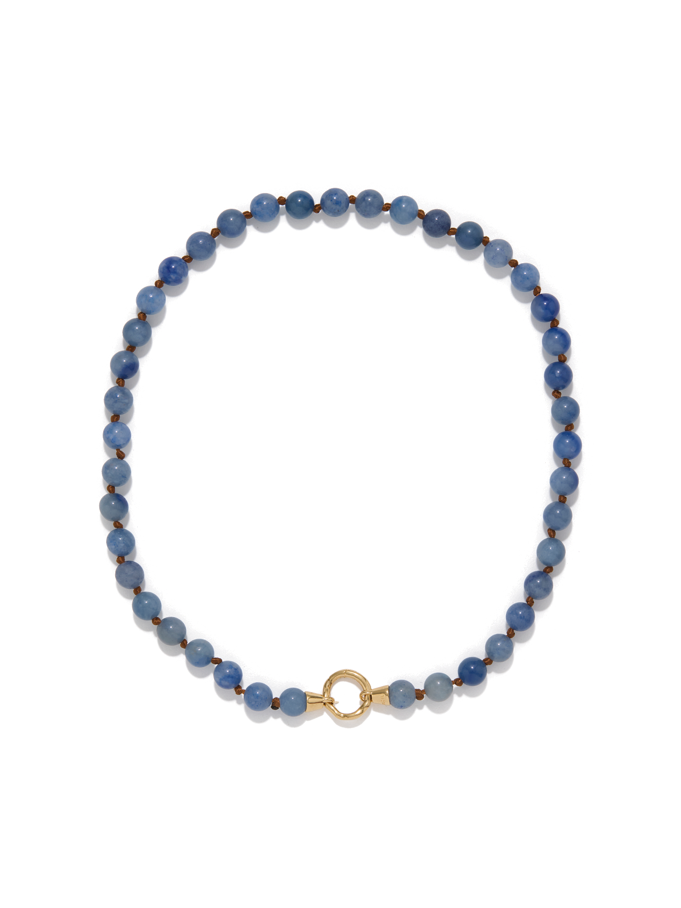 Eve Necklace | Blue Aventurine Gold