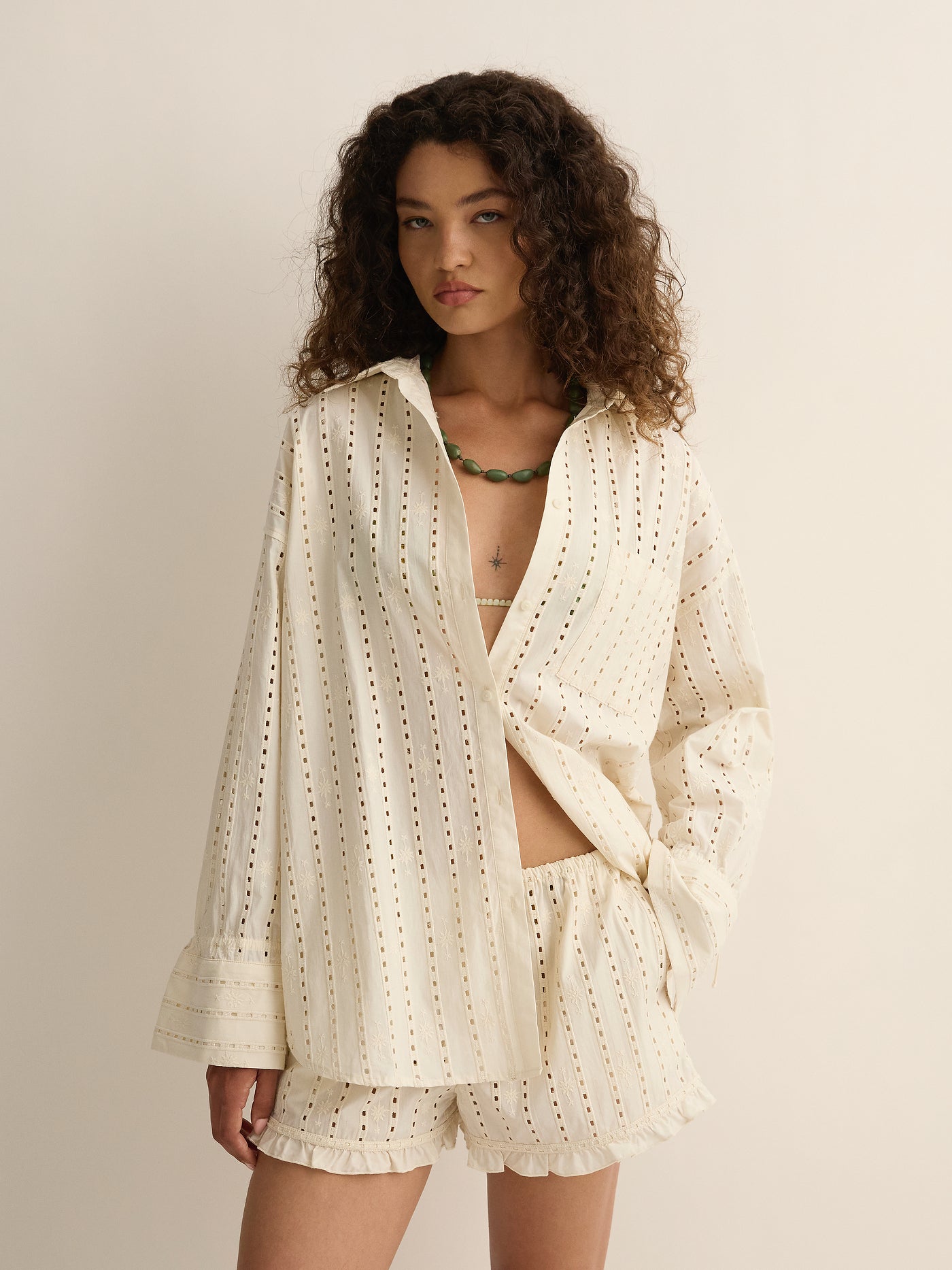 Riley Shirt | Ray Broderie
