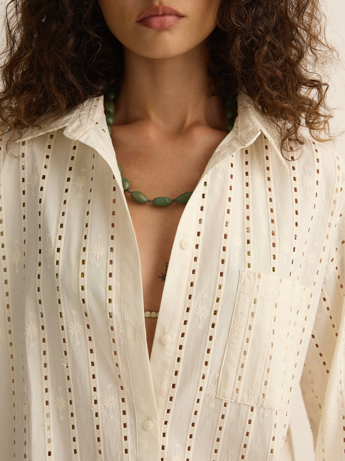 Riley Shirt | Ray Broderie