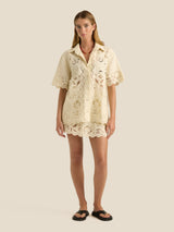 Connie Mini Skirt | Serpentine Broderie