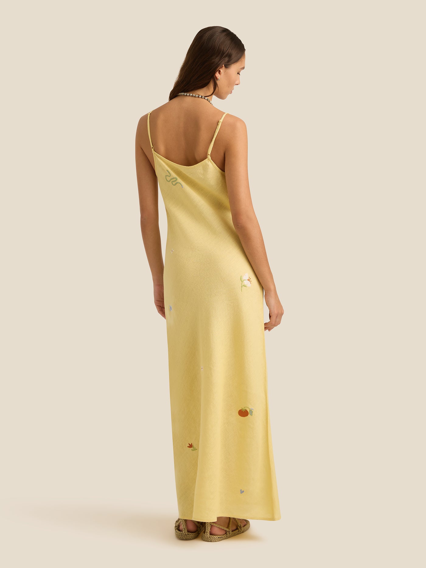 Lana Dress | Charm Embroidery