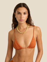 Eve Necklace | Lemon Agate Gold