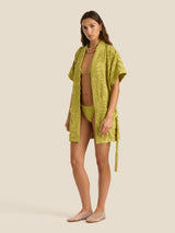 Towelling Mini Robe | Kin Aloe