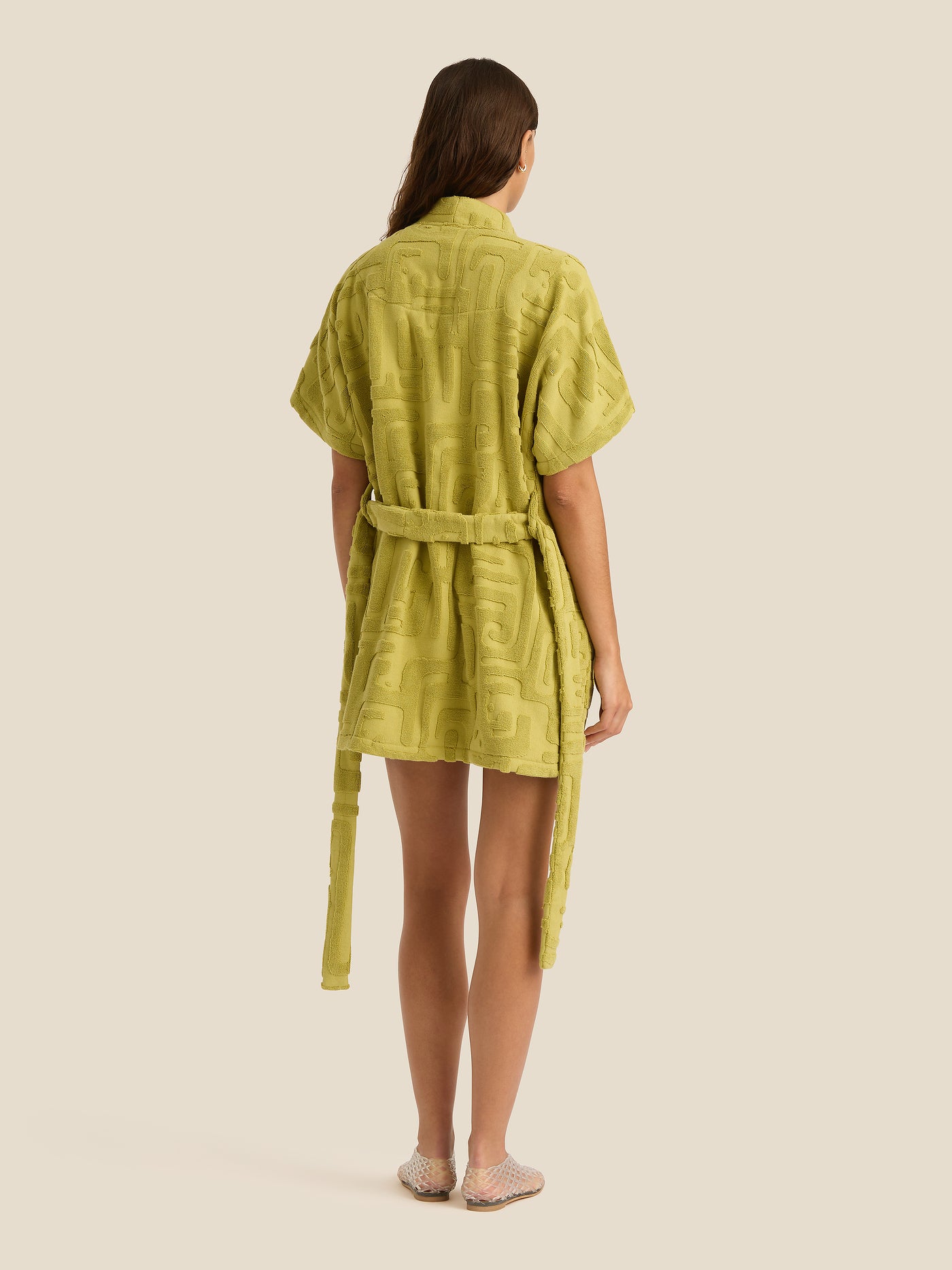 Towelling Mini Robe | Kin Aloe