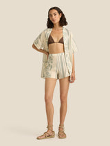 Freya Shorts | Clove Cream