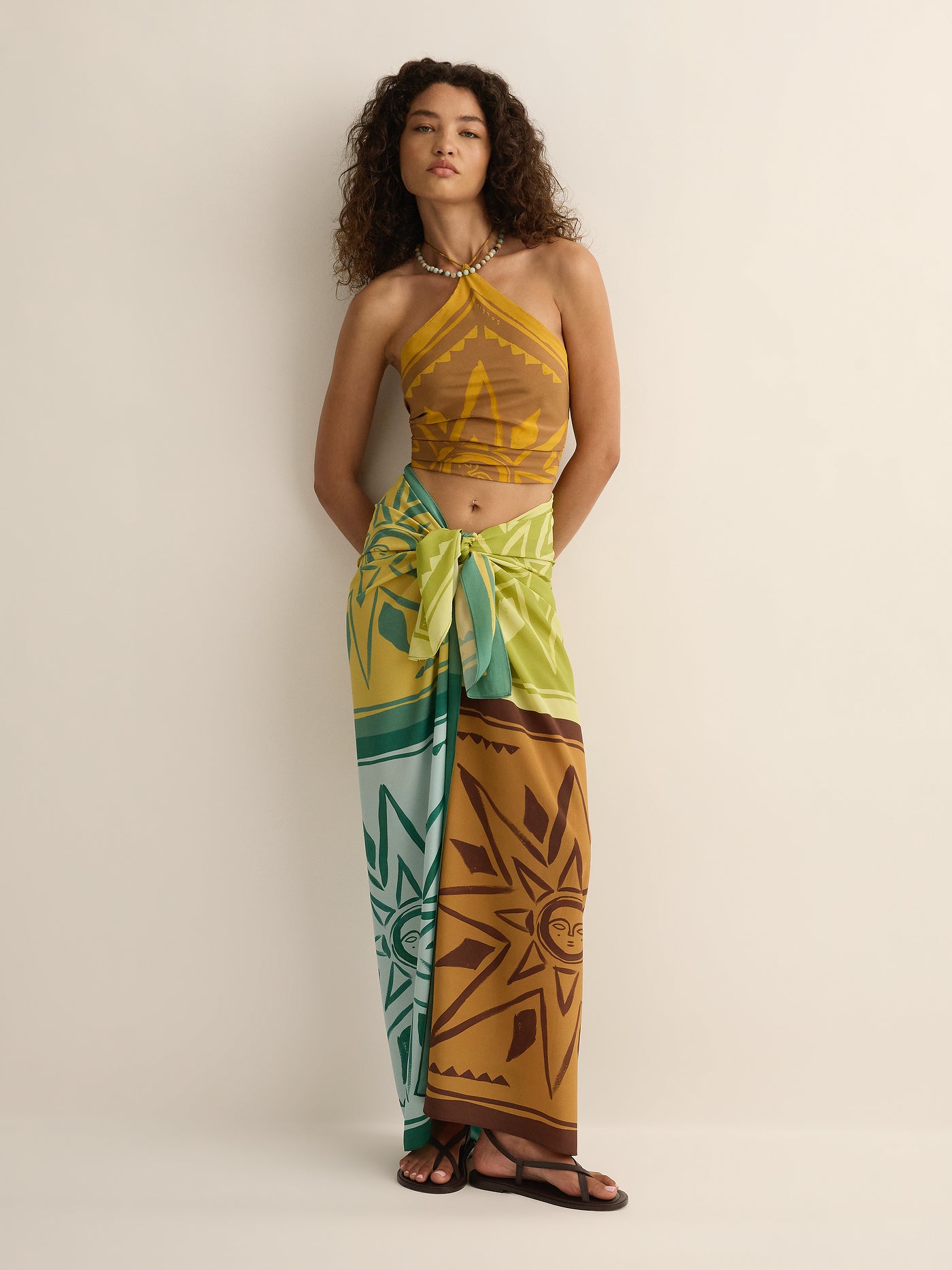 Square Pareo | Surya Tile Silk