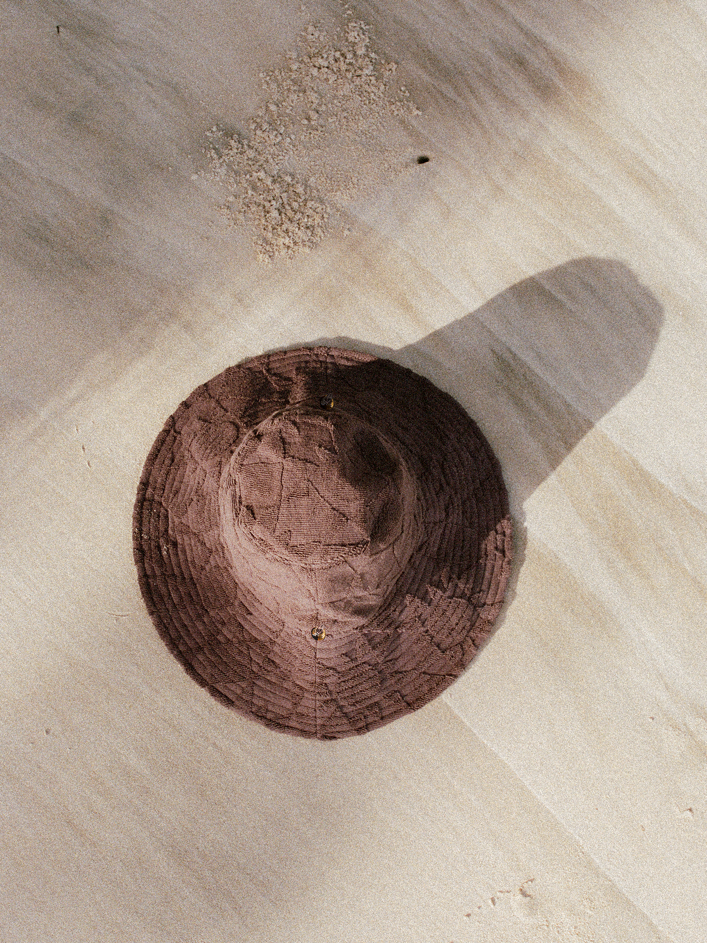 Towelling Sun Hat | Solstice Truffle