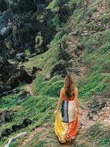 Square Pareo | Bandit Tile Silk