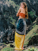 Square Pareo | Bandit Tile Silk