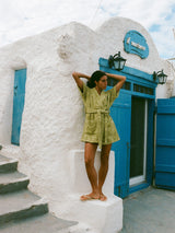 Towelling Mini Robe | Kin Aloe