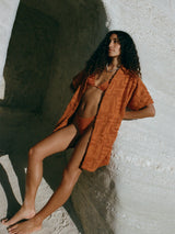 Towelling Mini Robe | Kin Clay