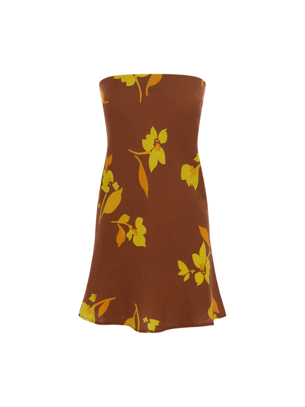 Maeve Mini Dress | Tulp Carob