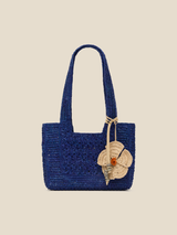 Raffia Mini Tote | Lapis