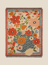 Woven Blanket | Flower Market