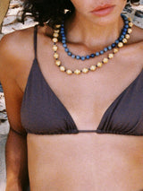 Eve Necklace | Blue Aventurine Gold