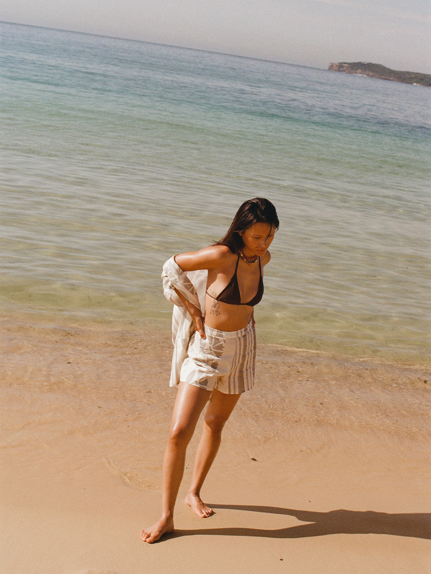 Freya Shorts | Clove Cream