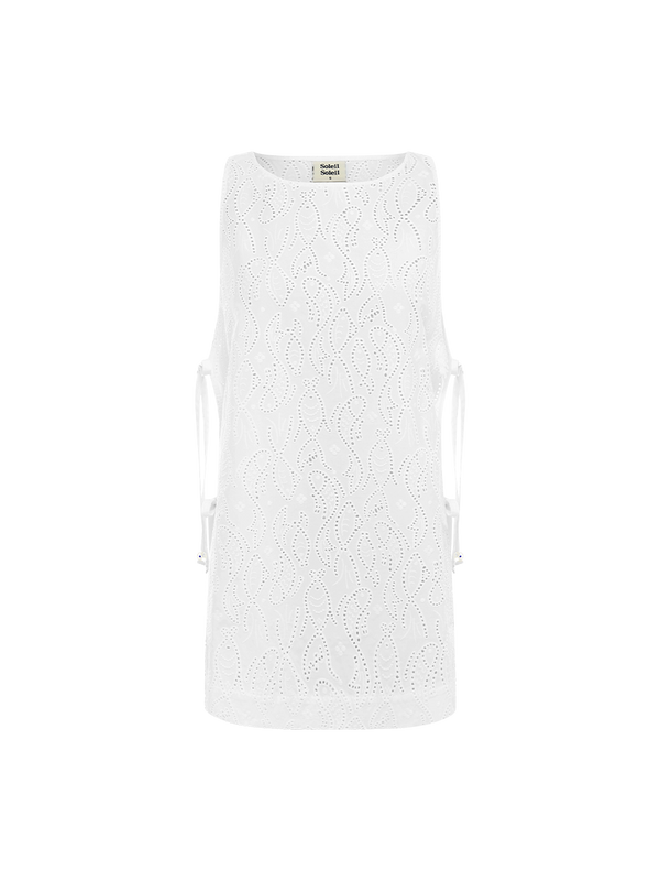 Yael Tunic | Fin White Broderie Anglaise