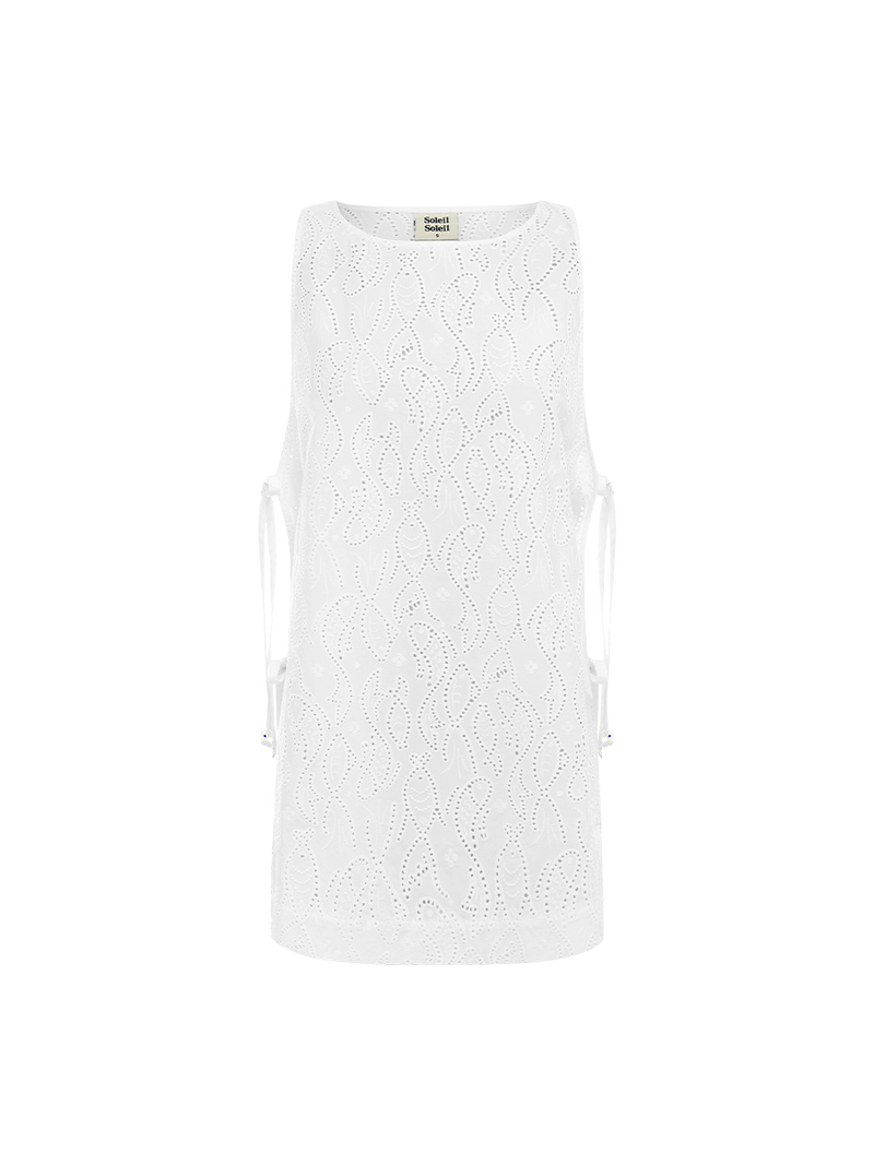 Yael Tunic | Fin White Broderie Anglaise