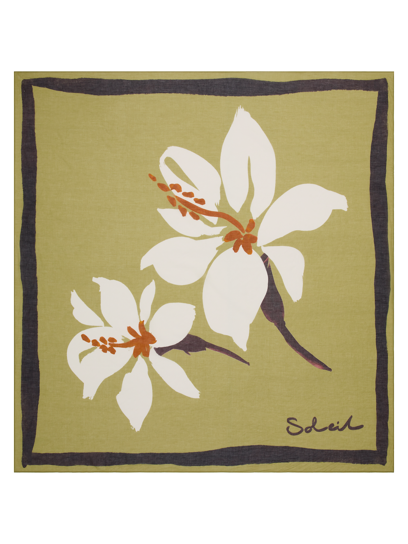 Square Pareo | Hibiscus