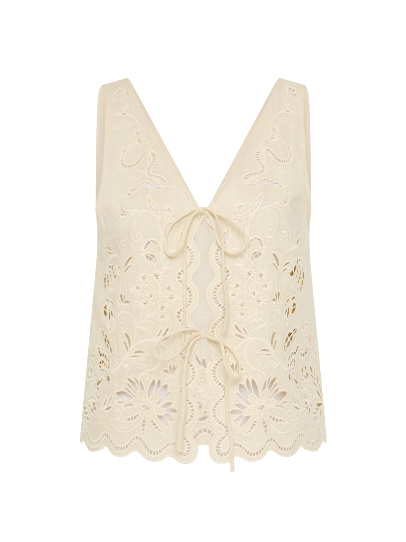 Kaia Top | Serpentine Broderie