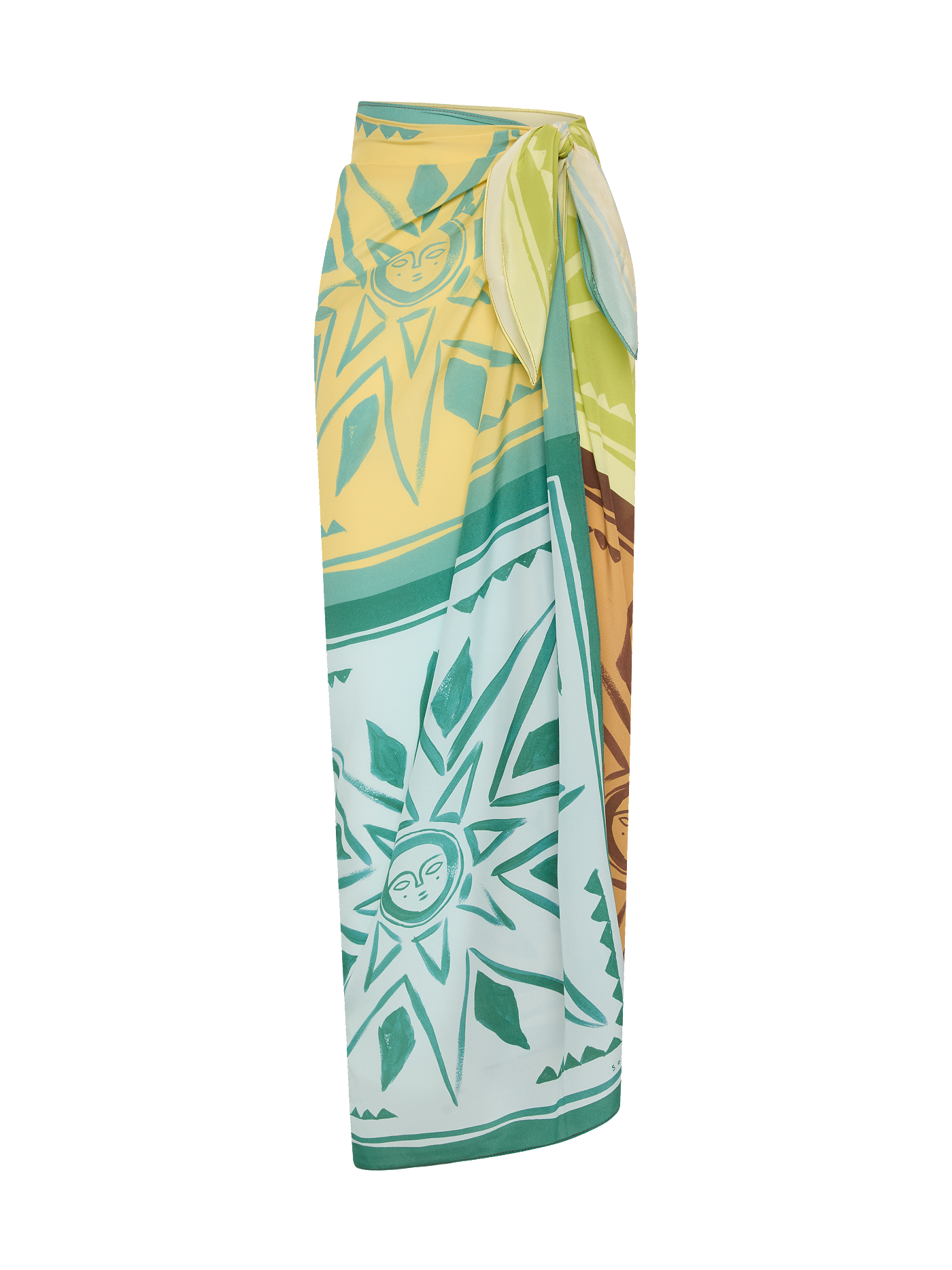 Square Pareo | Surya Tile Silk