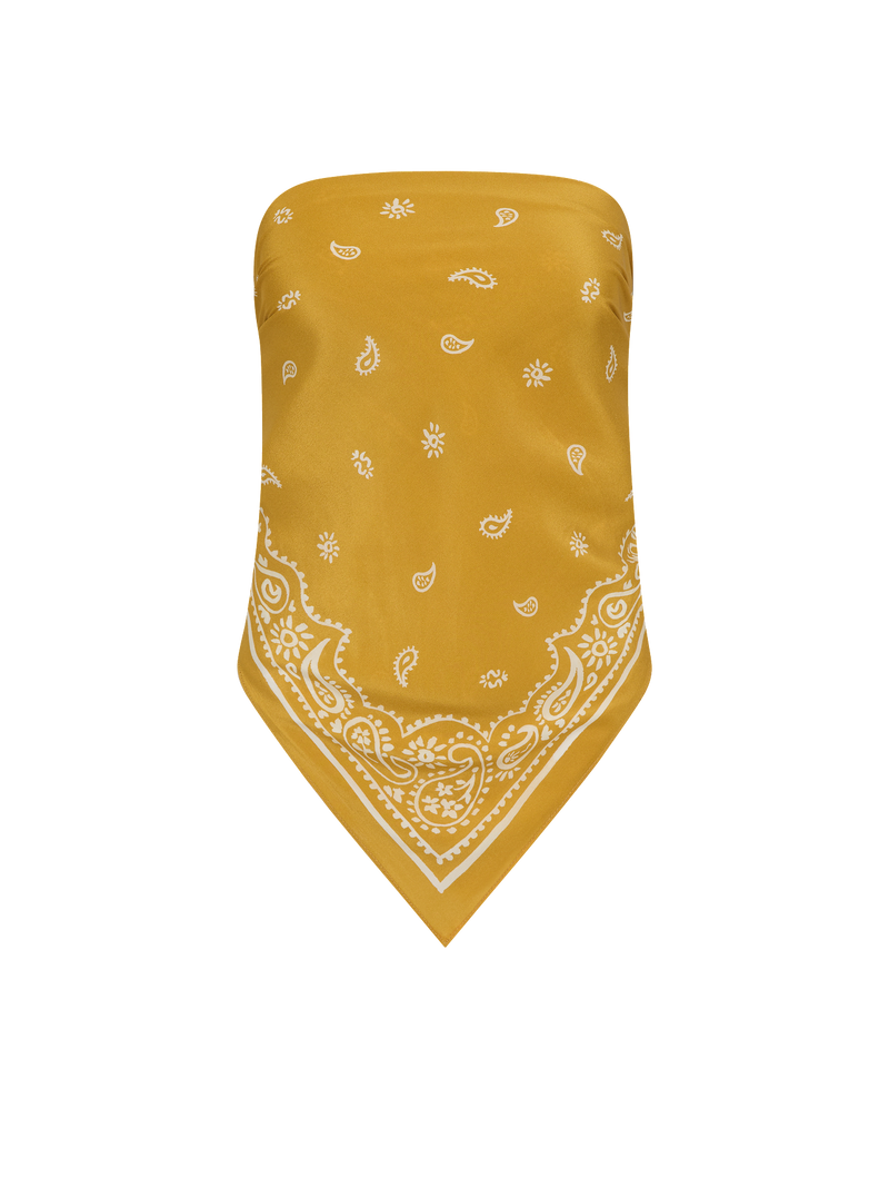 Square Pareo | Bandit Tile Silk