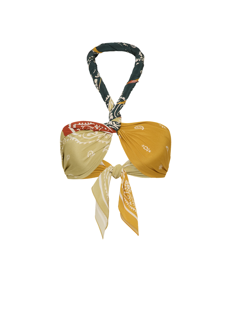 Square Pareo | Bandit Tile Silk