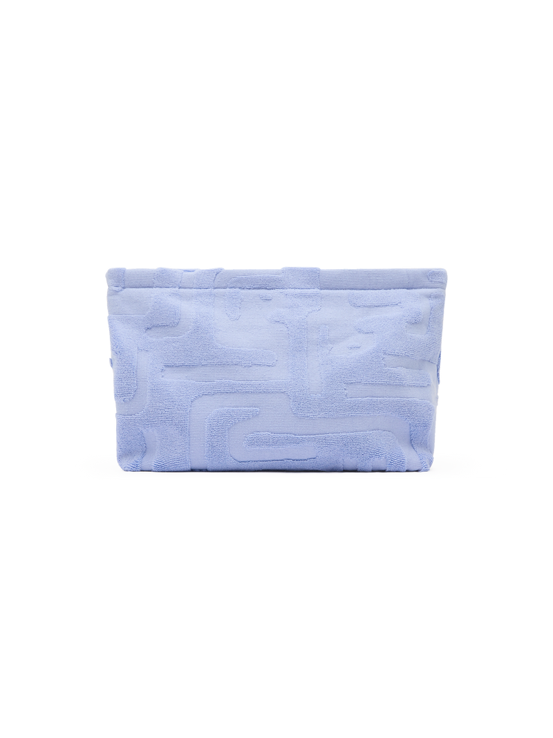 Towelling Pouch | Kin Cornflower