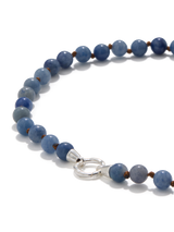 Eve Necklace | Blue Aventurine Silver