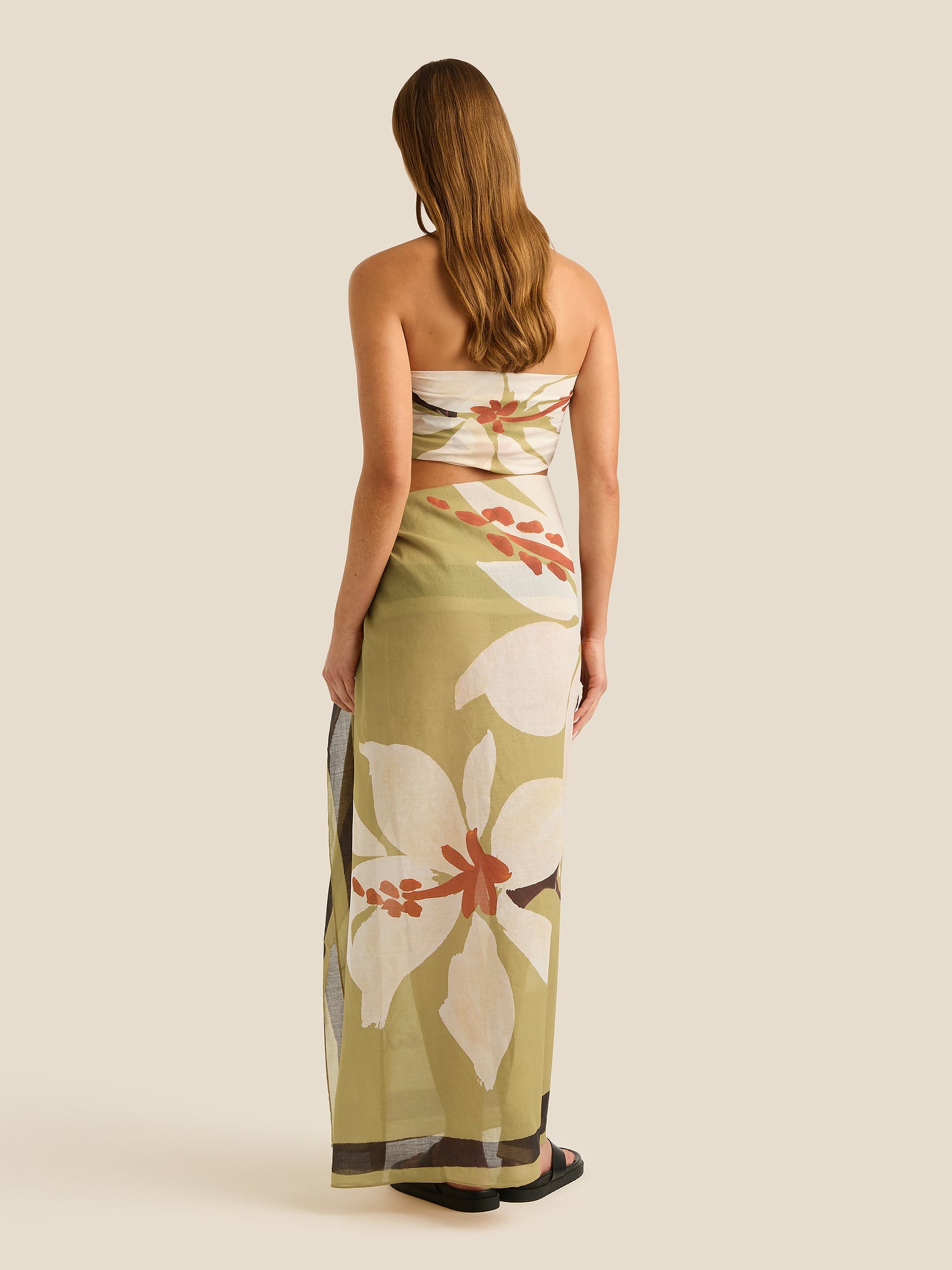 Square Pareo | Hibiscus