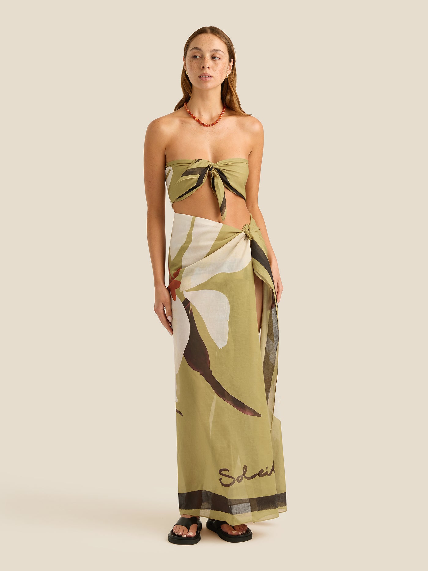 Square Pareo | Hibiscus