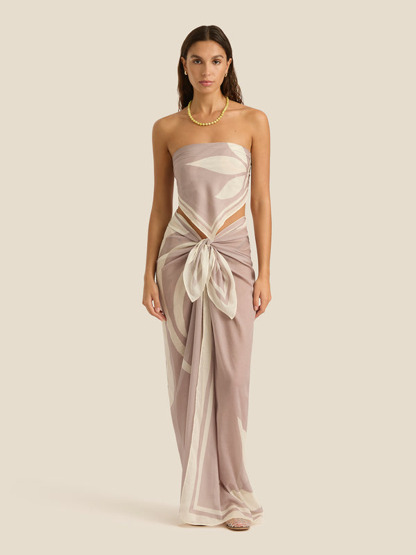 Square Pareo | Lotus