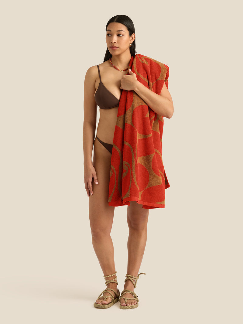 Wave Towel | Spice