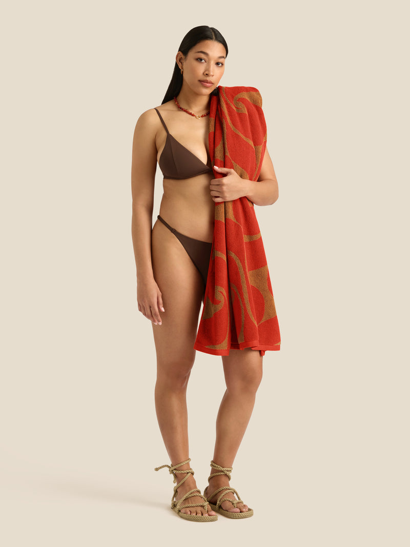 Wave Towel | Spice