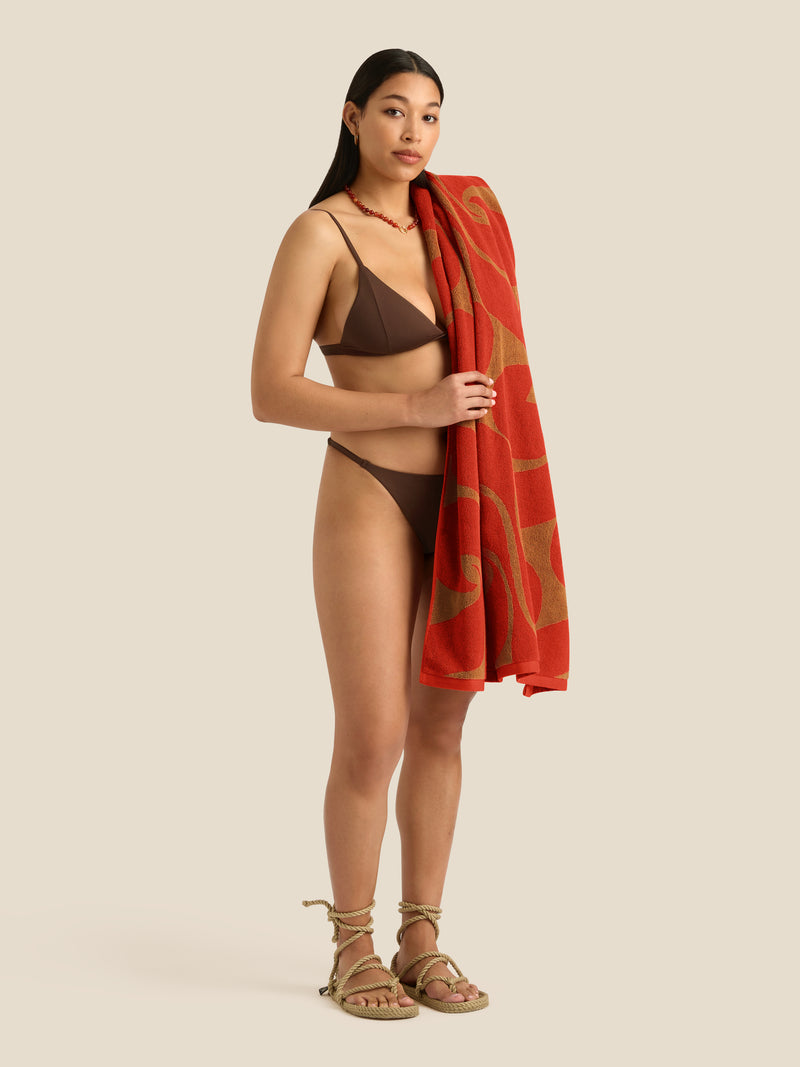 Wave Towel | Spice