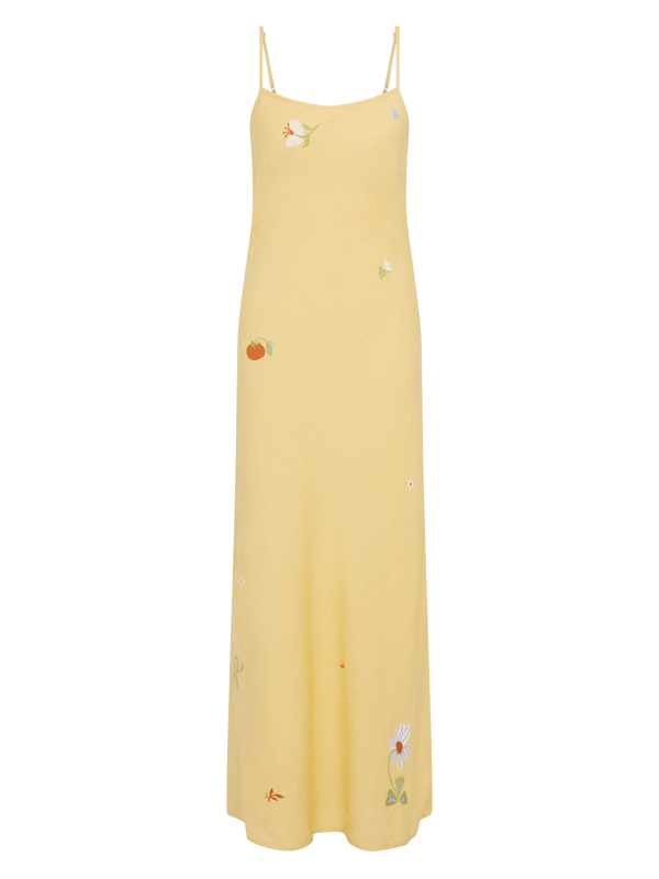 Lana Dress | Charm Embroidery