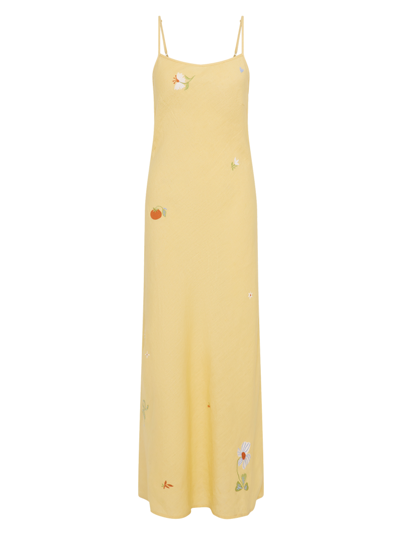 Lana Dress | Charm Embroidery