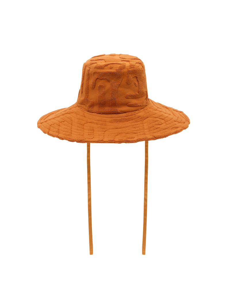 Towelling Sun Hat | Kin Clay
