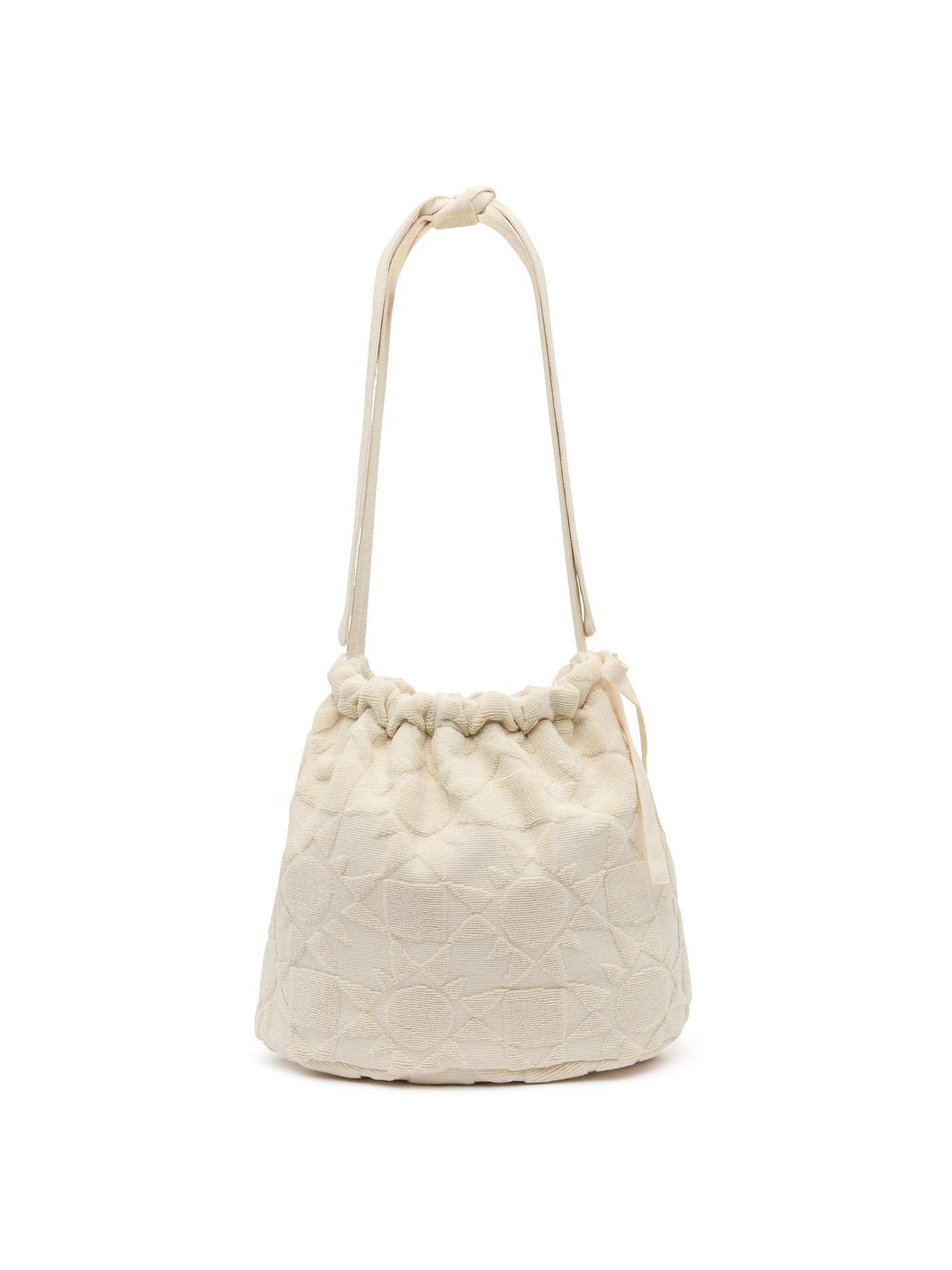 Towelling Bucket Bag | Solstice Quartz