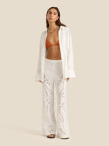 Sloane Pants | Lotus Broderie