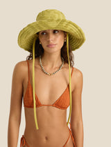 Towelling Sun Hat | Kin Aloe