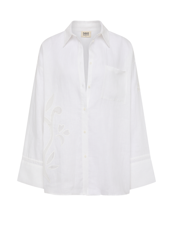 Riley Shirt | Lotus Broderie